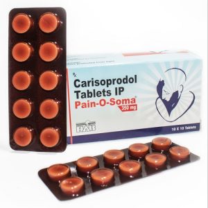 carisoprodol tablets pain-o-soma